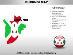 Burundi country powerpoint maps