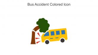 Bus Accident Colored Icon In Powerpoint Pptx Png And Editable Eps Format
