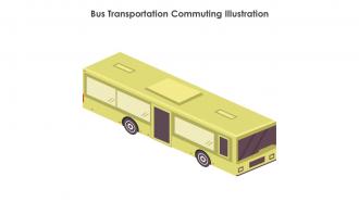 Bus Transportation Commuting Illustration
