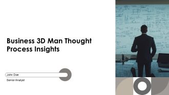 Business 3D Man Thought Process Insights PPT Graphics AT