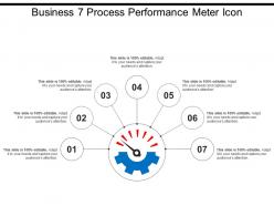 Business 7 Process Performance Meter Icon