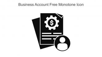 Business Account Free Monotone Icon In Powerpoint Pptx Png And Editable Eps Format