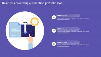 Business Accounting Automation Portfolio Icon