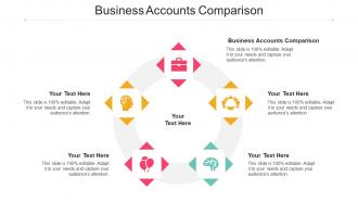 Business Accounts Comparison Ppt Powerpoint Presentation Gallery Microsoft Cpb