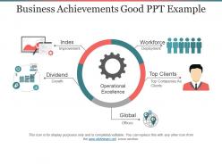 Business Achievements Good Ppt Example