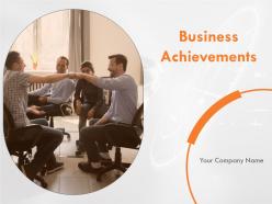 Business achievements powerpoint presentation slides