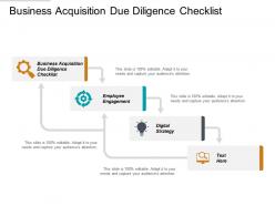 business_acquisition_due_diligence_checklist_employee_engagement_digital_strategy_cpb_Slide01