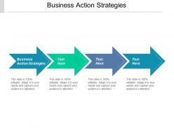 Business action strategies ppt powerpoint presentation summary graphics tutorials cpb