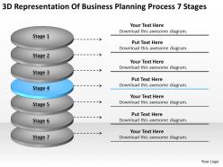 Business activity diagram planning process 7 stages powerpoint templates ppt backgrounds for slides