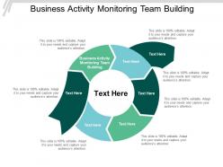 Business activity monitoring team building ppt powerpoint presentation slides portfolio cpb