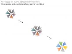 87876493 style circular hub-spoke 6 piece powerpoint presentation diagram infographic slide