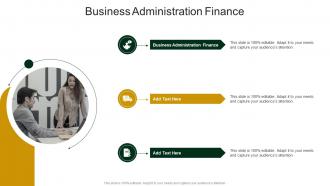 Business Administration Finance In Powerpoint And Google Slides Cpb