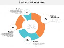 Business administration ppt powerpoint presentation gallery example file cpb