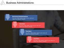 Business administrations ppt powerpoint presentation icon themes cpb