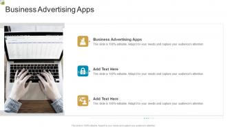 Business Advertising Apps In Powerpoint And Google Slides Cpb