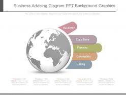Business Advising Diagram Ppt Background Graphics