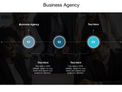 Business agency ppt powerpoint presentation file structure cpb