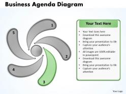 Business agenda diagrams 2