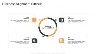 Business Alignment Difficult In Powerpoint And Google Slides Cpb