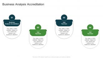 Business Analysis Accreditation In Powerpoint And Google Slides Cpb
