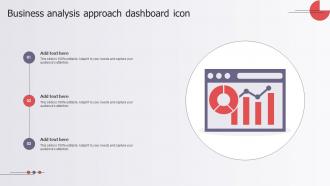 Business Analysis Approach Dashboard Icon