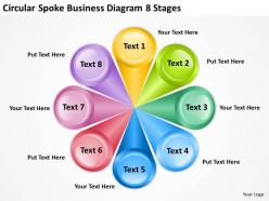 Business analysis diagrams 8 stages powerpoint templates ppt backgrounds for slides