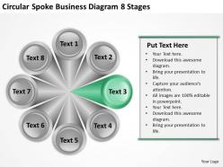 Business analysis diagrams 8 stages powerpoint templates ppt backgrounds for slides