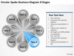 Business analysis diagrams 8 stages powerpoint templates ppt backgrounds for slides