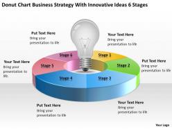 Business analysis diagrams chart strategy with innovative ideas 6 stages powerpoint slides