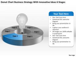 Business analysis diagrams chart strategy with innovative ideas 6 stages powerpoint slides