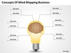 Business Analysis Diagrams Concepts Of Mind Mapping Powerpoint Slides