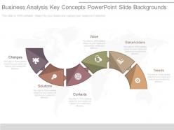 Business analysis key concepts powerpoint slide backgrounds