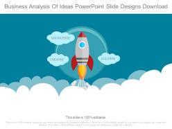 Business analysis of ideas powerpoint slide designs download