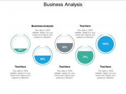 Business analysis ppt powerpoint presentation model show cpb