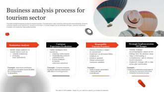 Business Analysis Process For Tourism Sector