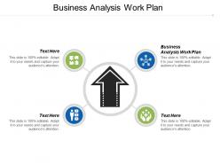 Business analysis work plan ppt powerpoint presentation icon slide portrait cpb