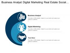Business analyst digital marketing real estate social media marketing cpb