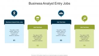Business Analyst Entry Jobs In Powerpoint And Google Slides Cpb