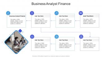 Business Analyst Finance In Powerpoint And Google Slides Cpb