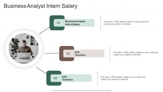 Business Analyst Intern Salary In Powerpoint And Google Slides Cpb