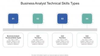 Business Analyst Technical Skills Types In Powerpoint And Google Slides Cpb