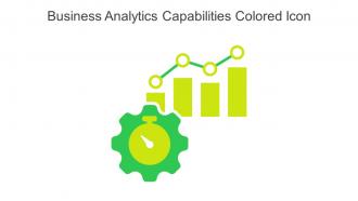Business Analytics Capabilities Colored Icon In Powerpoint Pptx Png And Editable Eps Format