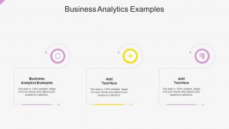Business Analytics Examples In Powerpoint And Google Slides Cpb
