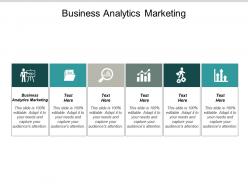 Business analytics marketing ppt powerpoint presentation outline deck cpb