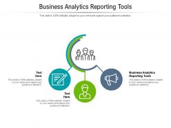 Business analytics reporting tools ppt powerpoint presentation inspiration background designs cpb
