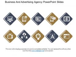 Business and advertising agency powerpoint slides