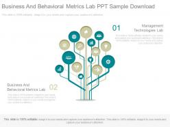 Business and behavioral metrics lab ppt sample download