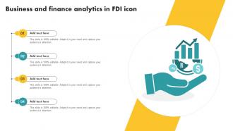 Business And Finance Analytics In FDI Icon