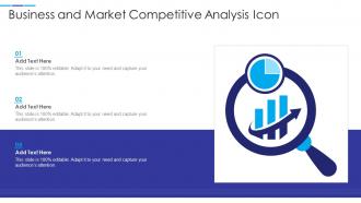 Business And Market Competitive Analysis Icon