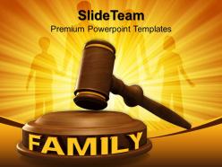 Business and strategy powerpoint templates family law editable ppt themes